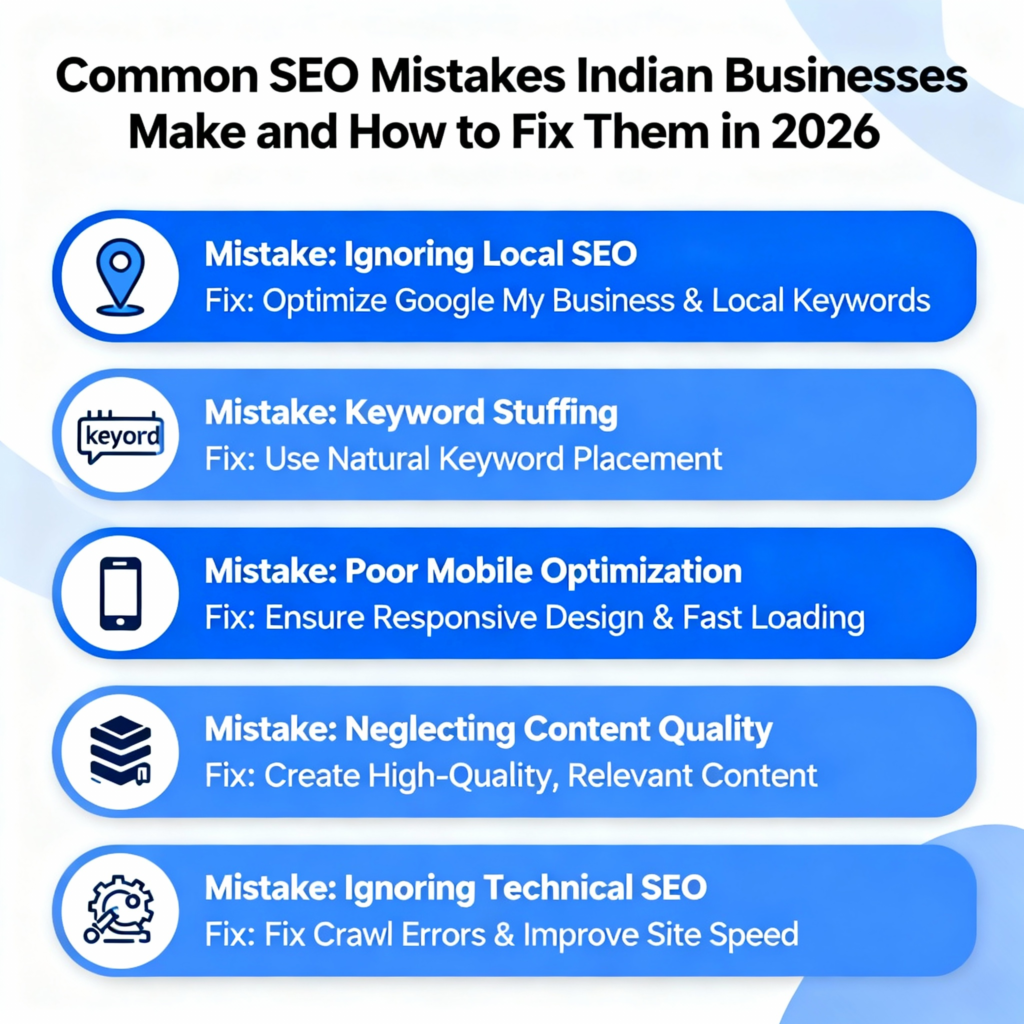 Common SEO Mistakes